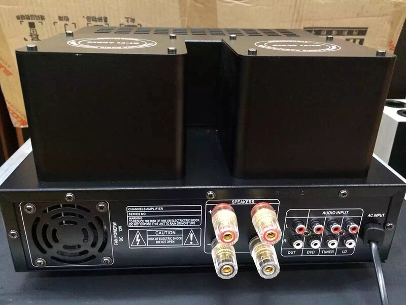 M12 HIFI Power Amplifierสเตอริโอบ้านBass AMP BluetoothสูญญากาศAmplificadorสนับสนุนUSB DVD MP3 220Vหรือ110V