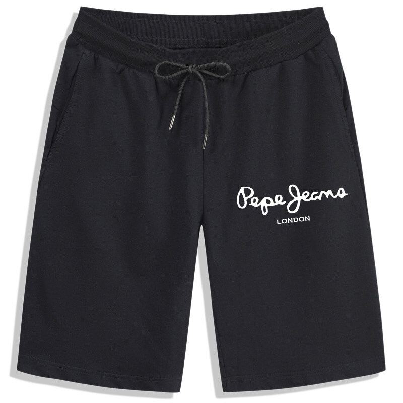 Męskie spodenki z nadrukiem Pepe Jogging krótkie spodnie luźne spodenki koszykarskie męskie dorywczo oddychające szorty do biegania na świeżym powietrzu spodnie dresowe