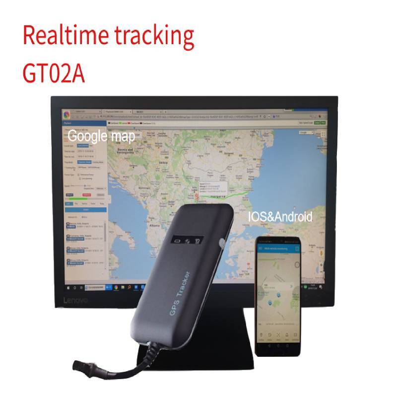 DYEGOO gps locator free shipping real time tracking  google link mini GT02A  car gsm gps tracker
