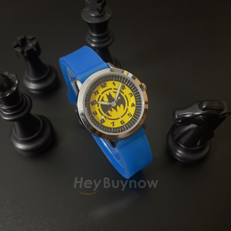 Montre Enfant moda kreskówka zwierzęta kwarcowy Luminous zegarek dla dzieci dorywczo miękkiego silikonu niebieski dla chłopca sport Wrist Watch dziewczyna prezent
