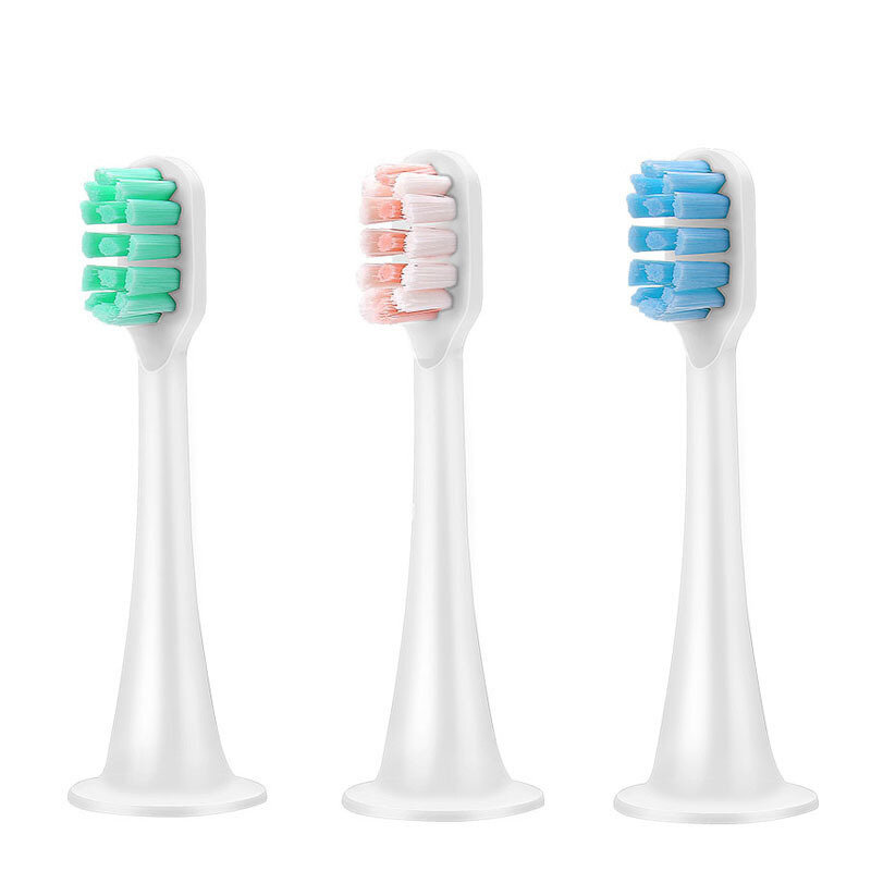 Cabeças de escova de alta densidade ultra-sônica para xiaomi cabeças de escova de dentes elétrica t300 substituição escova de dentes sônica