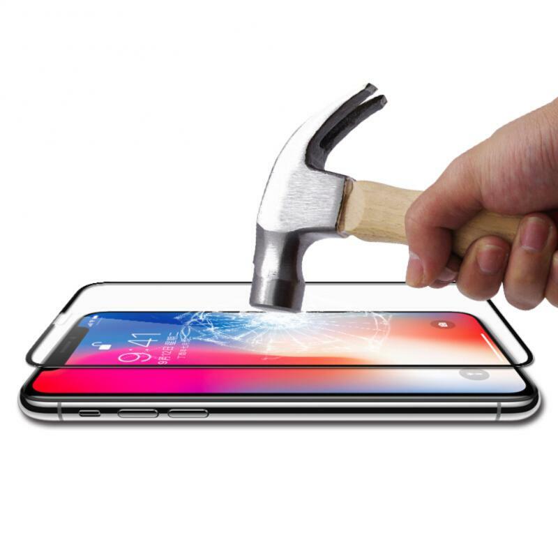 Tempered Glass untuk Iphone XR Dust-Proof Anti-Shock Penjaga Film Penutup Penuh Pelindung Layar Film Pelindung untuk IPhone XR TSLM1