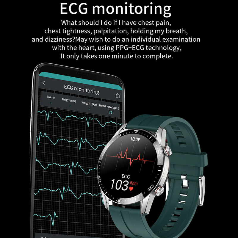 2021 smartwatch homem android relógio inteligente pulseira com chamada resposta smartwatch ip68 relógio ecg homem conectado iphone xiaomi vs gt2