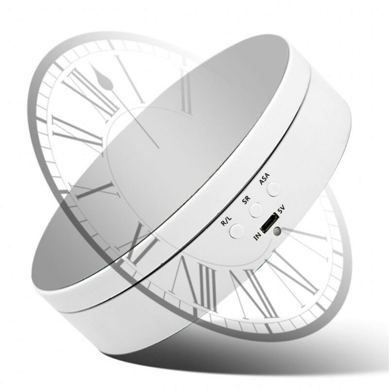 3-speed Elektrische Rotierenden Display-ständer Mirror360 Grad Plattenspieler Schmuck Stehen Für Die Anzeige Von Schmuck Uhren Kosmetik