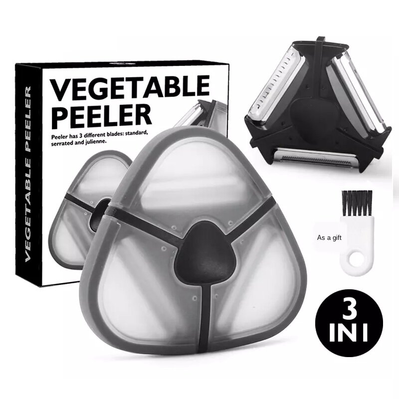 UFO-cortador de verduras 3 en 1, mandolina, pelador de patatas, rallador de queso y zanahoria, rebanador de verduras, accesorios de cocina, herramientas