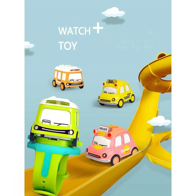 Montre pour enfants, Mini-montre détachable en alliage, modèle de dessin animé, lumière sonore à Induction, pour garçons et filles, nouvelle collection 2021
