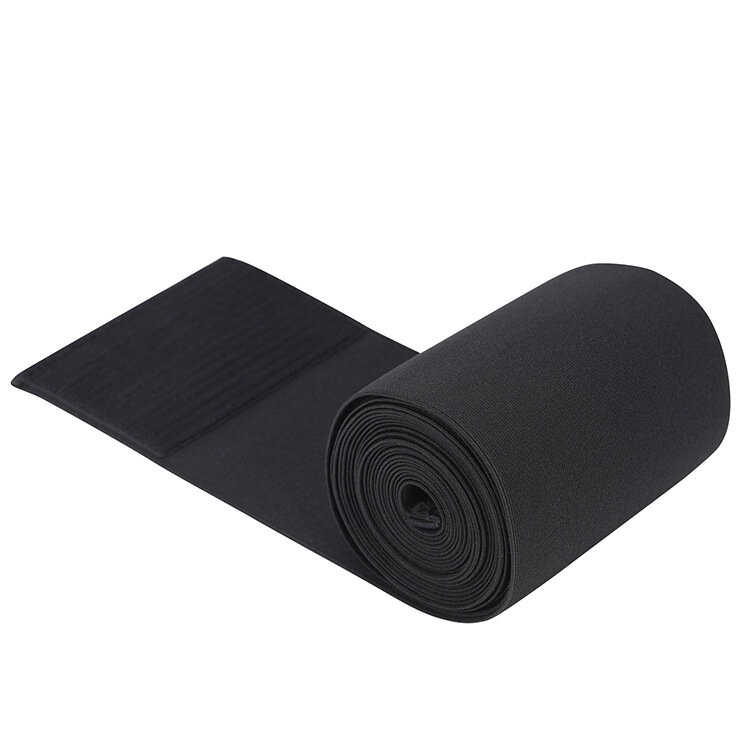 Waist Trainer for Women Sauna Trimmer Belt Tummy Wrap Plus Size Black