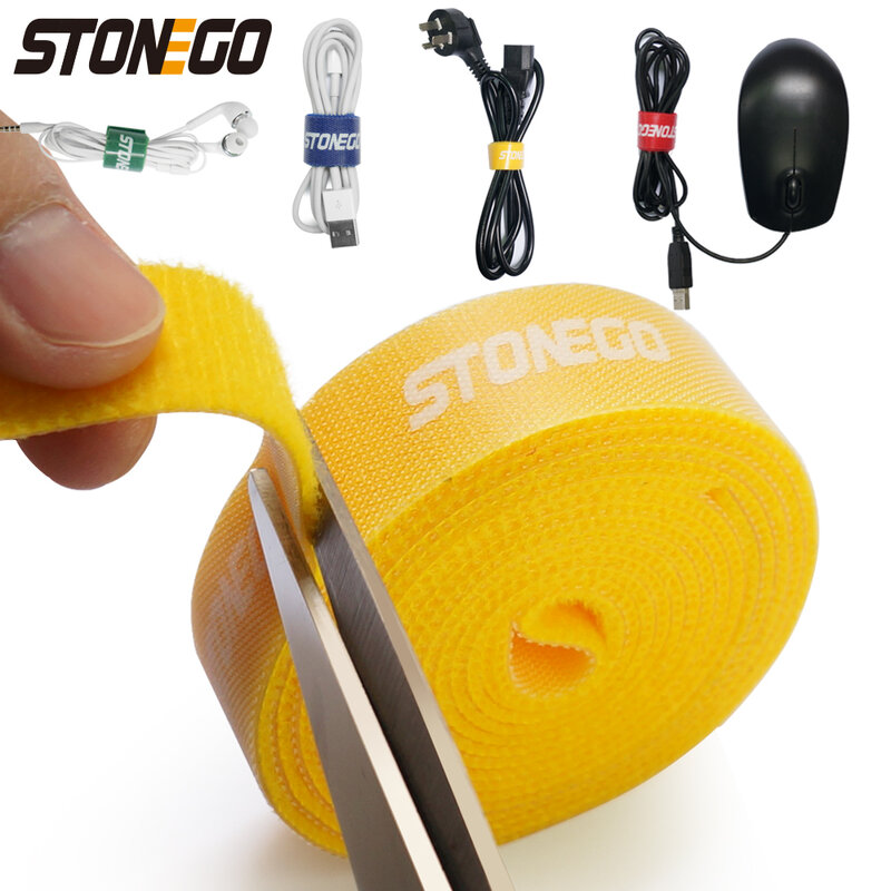 Stonego-USBケーブルとケーブルを備えたヘッドセット,マウスケーブルを整理するためのケーブル,HDMIケーブル付きヘッドホン,ハンズフリー切断管理,電話,フックプロテクター