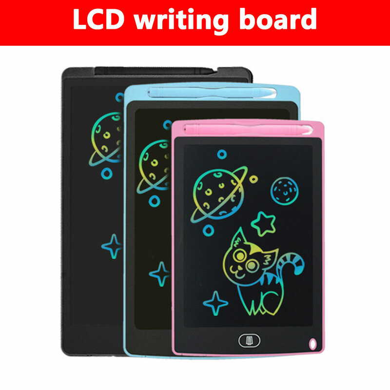 Desenho tablet 8.5 10 12 polegada placa de escrita inteligente desenho tablet tela lcd escrita tablet eletrônico placa almofada + caneta