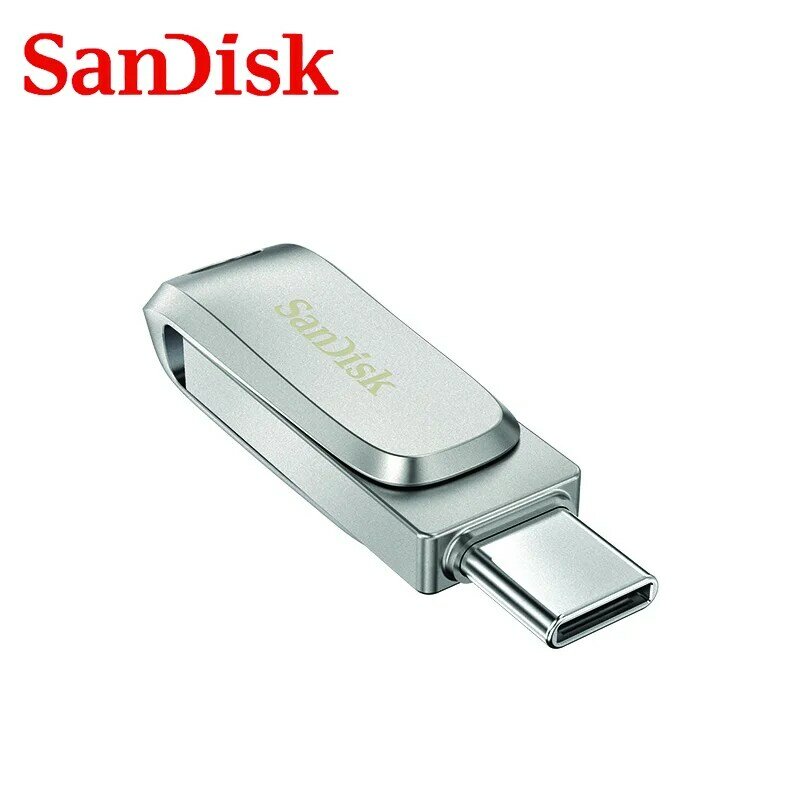SanDisk оригинальный двойной USB флеш-накопитель OTG Type-C, 512 ГБ 256 ГБ 128 Гб 64 Гб до 150 МБ/с./с, 32 ГБ, флеш-накопитель USB 3,1