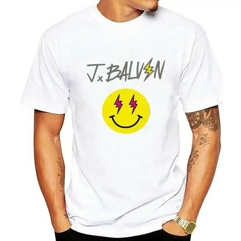 Camiseta masculina j. balvin energia suor