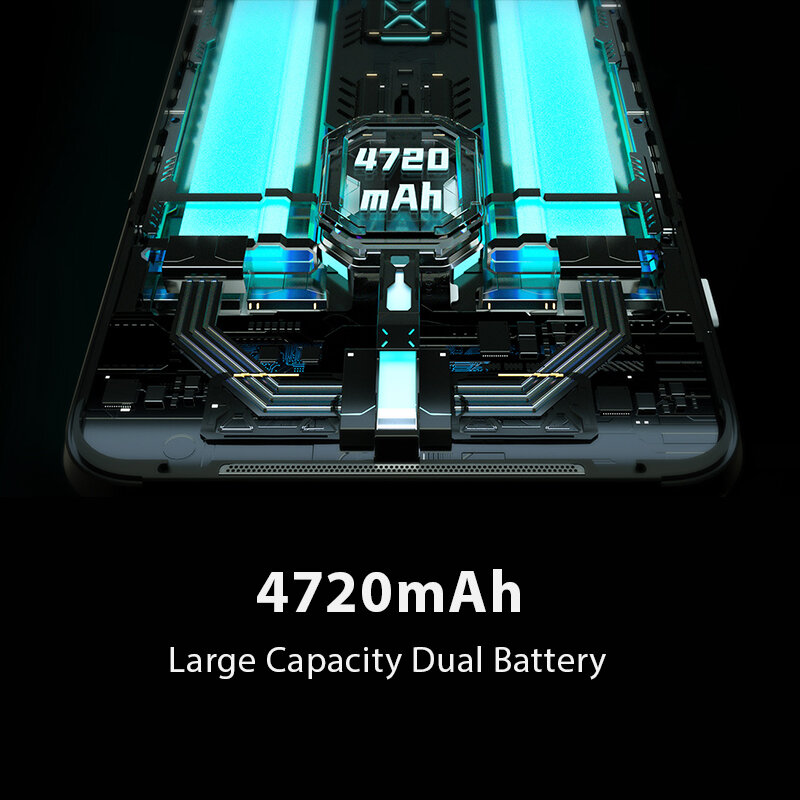 Global Version Xiaomi Black Shark 3 5G Snapdragon 865 Smartphone 8GB 128GB Game Phone Octa Core 64MP Triple AI Cams 4720mAh