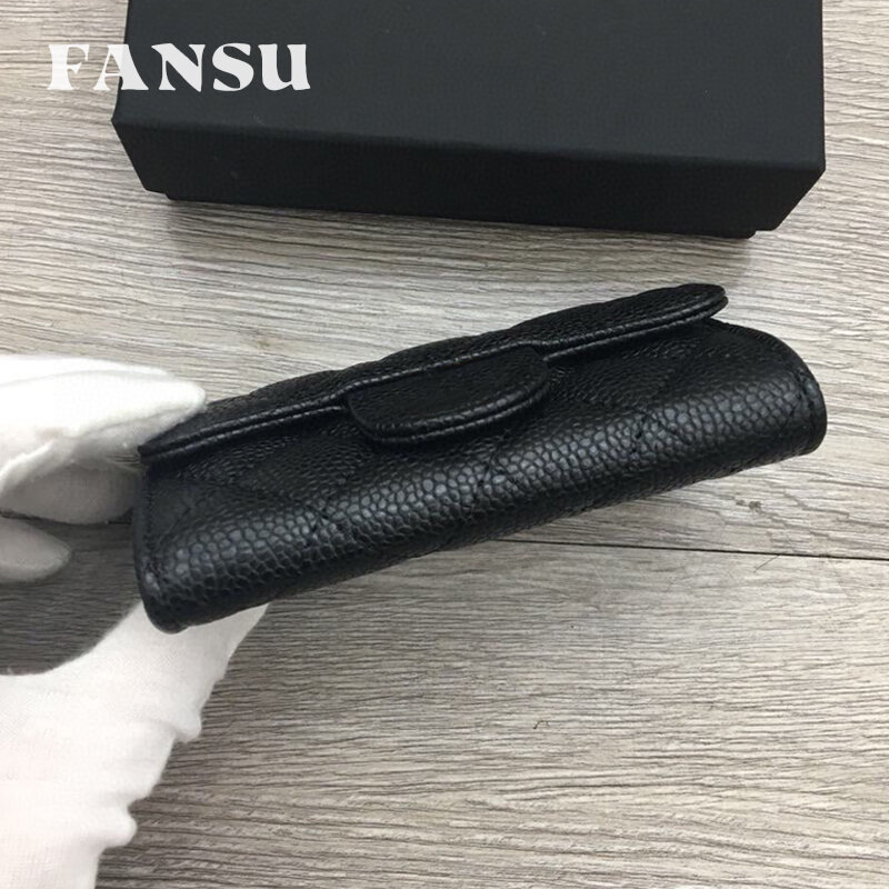 Женский кошелек FANSU, роскошный брендовый многофункциональный кошелек с защитой от размагничивания для кредитных карт, визитных карт и мело...