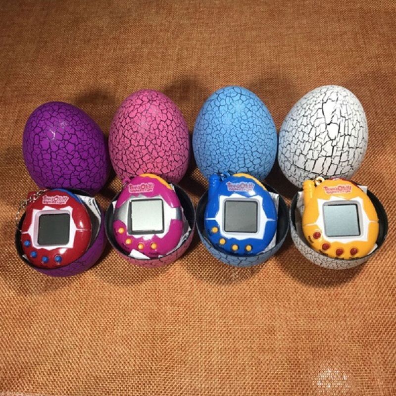 juguete Tamagotchis electrónico Digital regalo de Navidad para mascotas Huevo de dinosaurio vaso multicolor juego Virtual ciber Digital para mascotas 