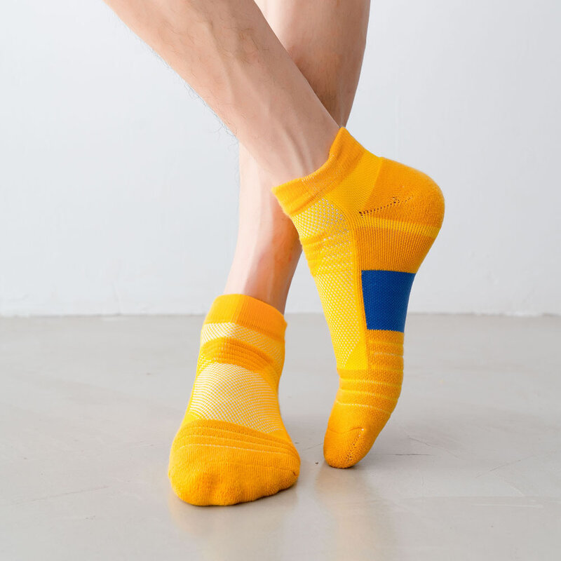 5 pares de moda algodão meias compressão homem boa qualidade grosso respirável tornozelo tripulação legal meias curtas sox calcetines hombre