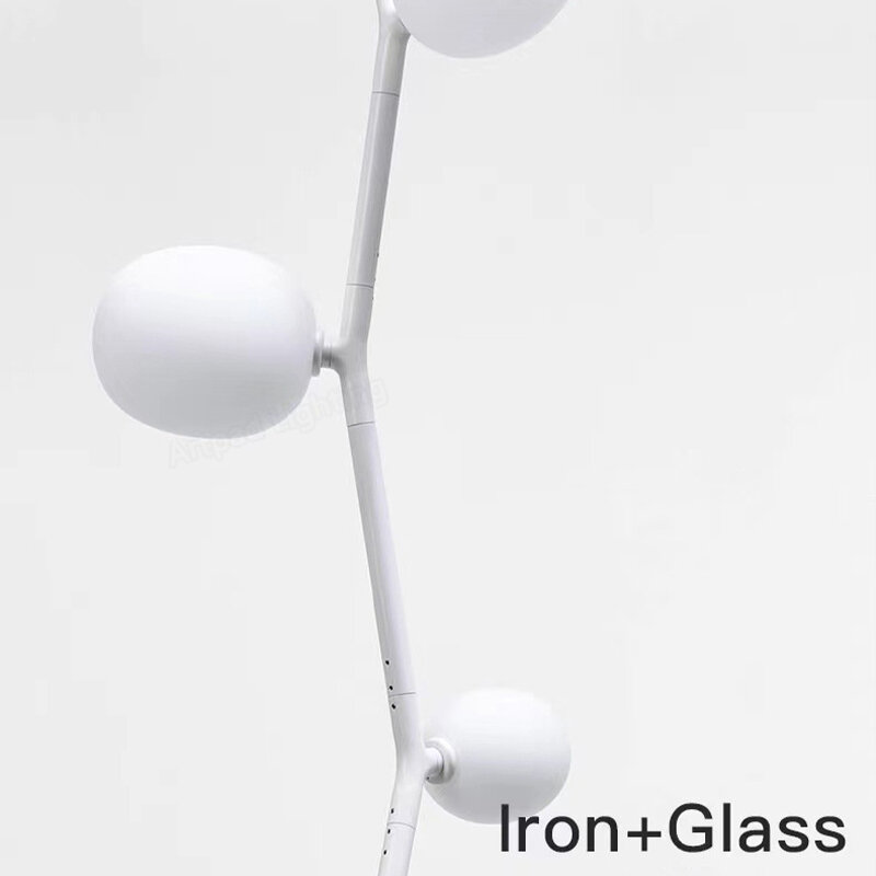 Nordic minimalista sofá lâmpada de assoalho ferro forjado canto em pé luzes decoração vidro criativo design alto l para o quarto