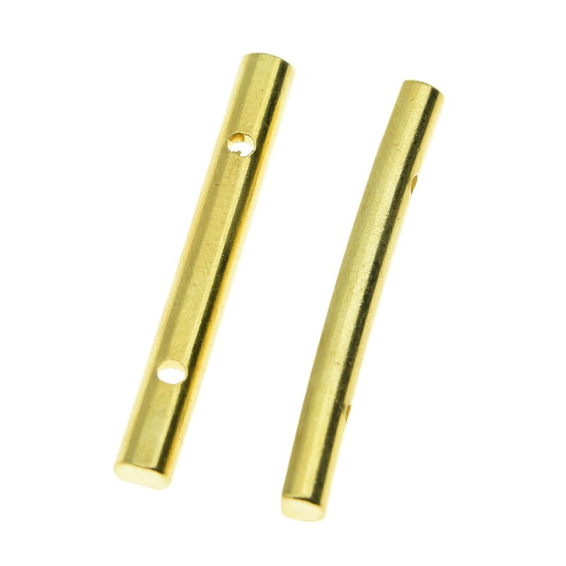 Ohello 2pcs 45mm barra di fissaggio per corde con 2 viti di montaggio nero/cromo/oro