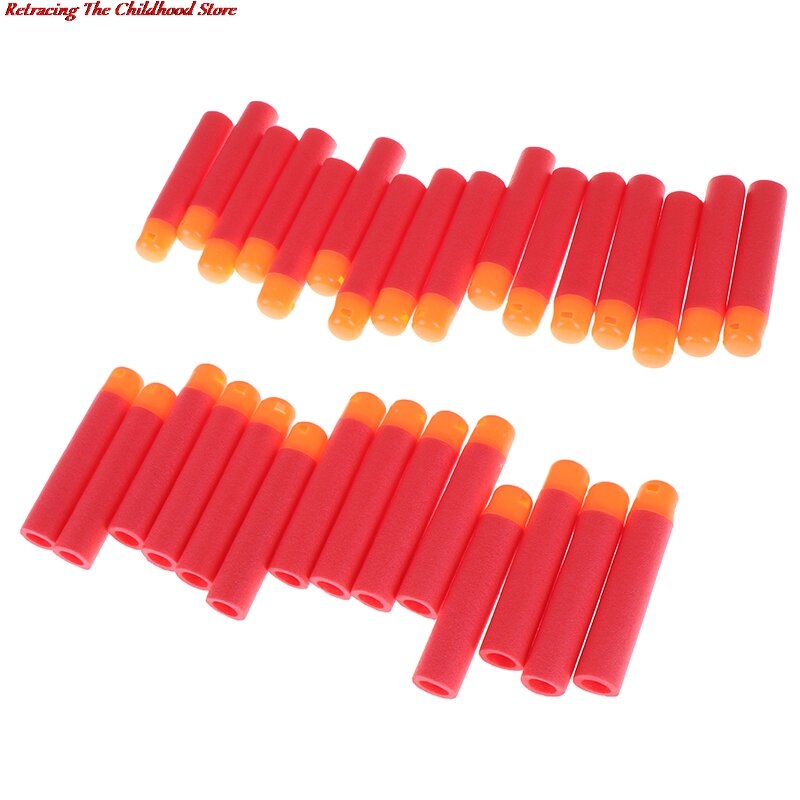 10/30Pcs Mega for Nerf 9.5cm Red Sniper Rifle Darts Bullets Mega Foam Refill Darts Big Hole