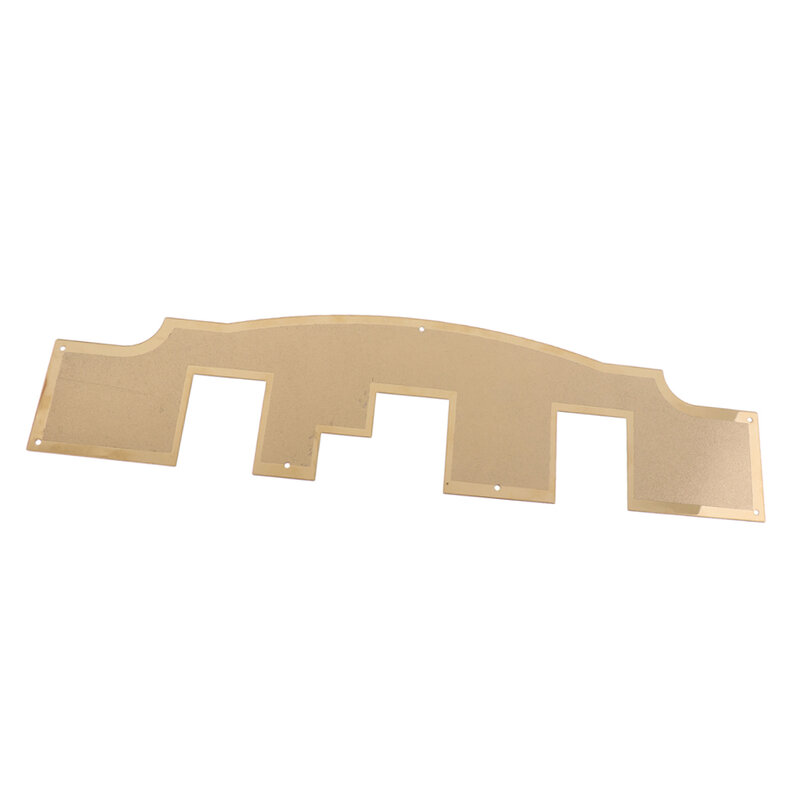 Pedales de Piano para reparación de tablones de puerta, accesorio de repuesto para pianista dorado, 30x7,5 cm