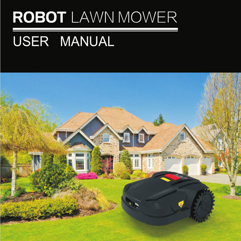 Lawn Mowing Robot Intelligent Automatic Charging To Avoid Rain Landscaping Artifact Lawn Maintenance Robot