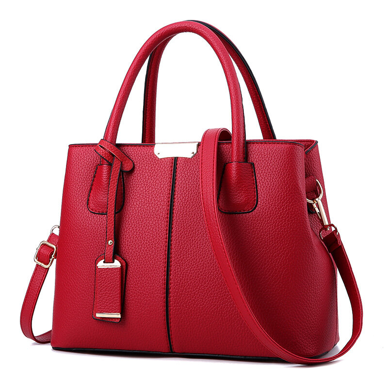 المرأة حقيبة Vintage حقيبة حمل عادية-مقبض المرأة حقيبة ساع الكتف طالب حقيبة يد محفظة محفظة جلدية 2021 جديد