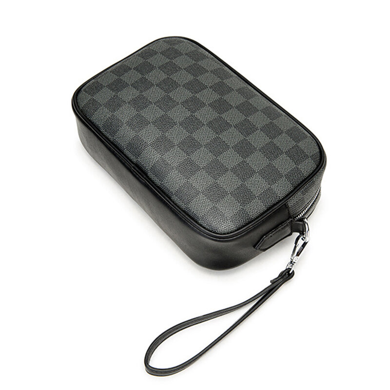 VICUNA POLO 브랜드 디자인 망 클러치 지갑 대용량 격자 무늬 디자인 클러치 핸드백 카드 홀더 지갑 Dropshipping