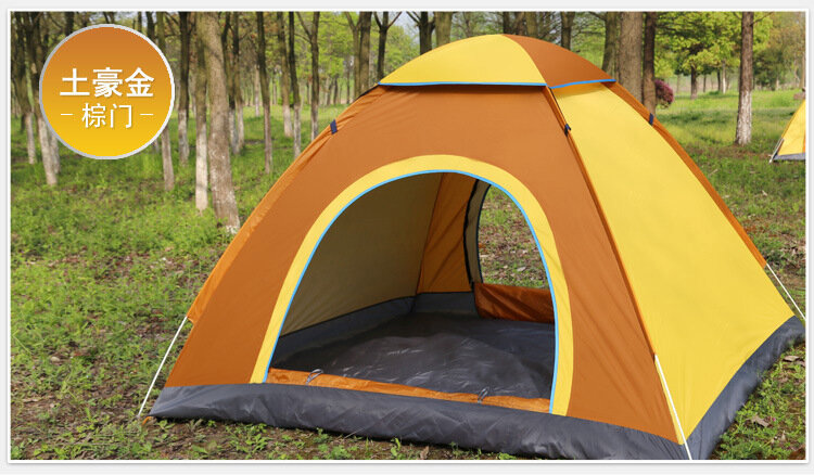 Tenda di campeggio della famiglia di pop-up automatica all'aperto di K-STAR 1 2 3 persone modelli multipli tende aperte facili ombra istantanea ultraleggera