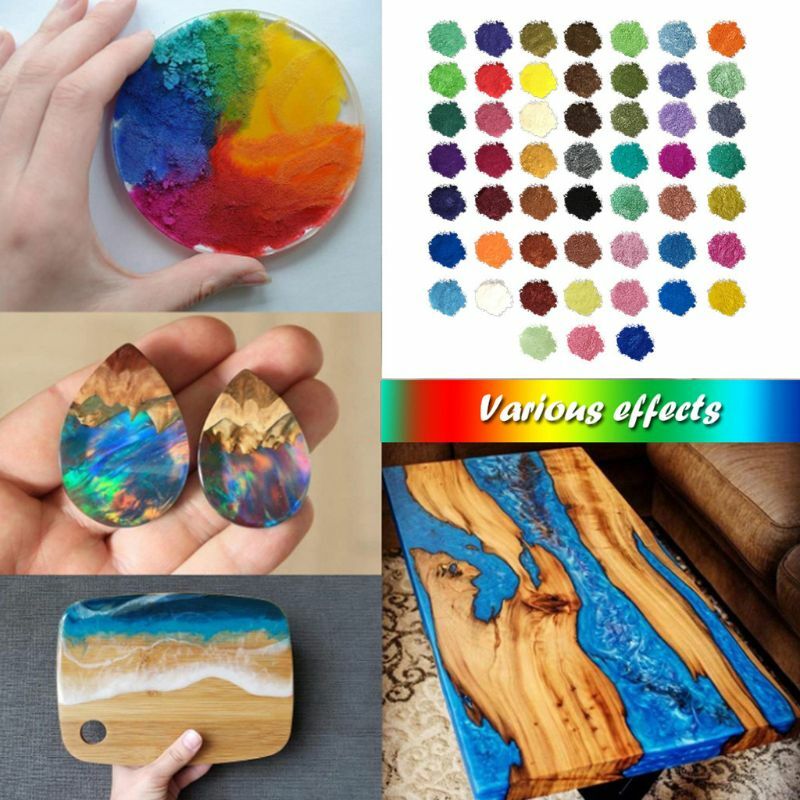 24 sztuk DIY Handmade perłowy proszek Mica żywica epoksydowa barwnik perłowy Pigment żywica klej pigmenty materiał kryształ formy robienie mydła