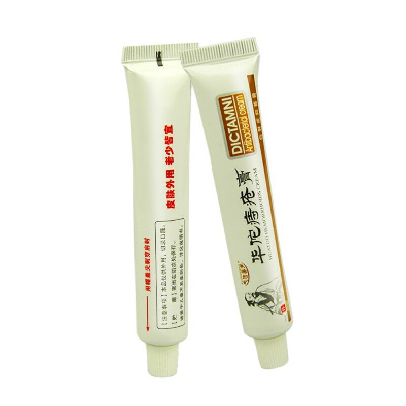 Chinese Herbal Hemorrhoid Ointment Suppository Hemorrhoid Gel, Mixed Hemorrhoids Plant Formula Huatuo Hemorrhoid Ointment