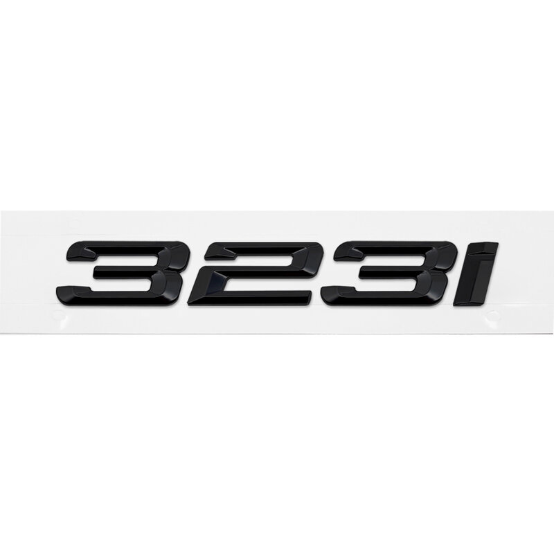 سيارة معدنية التصميم السيارات ثلاثية الأبعاد إلكتروني الخلفي الجذع ملصق شعار مائي الديكور لسيارات BMW 3 سلسلة 318i 320i 323i 325i M3 E32 E34 E36
