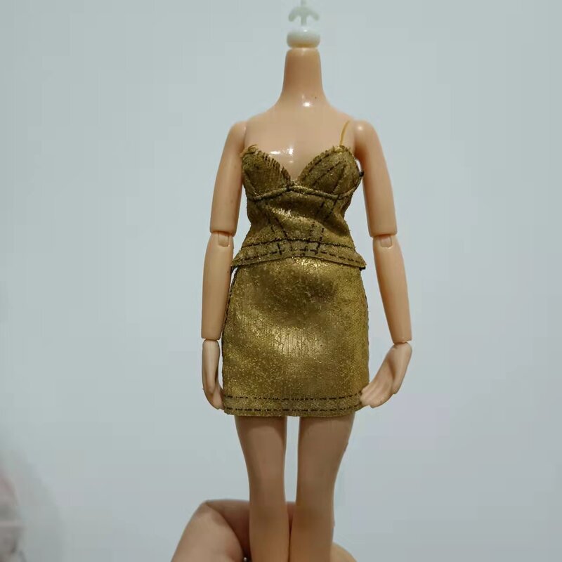 Vestido de ropa rara para niña, Falda corta para muñeca de plástico de 30cm, regalo de combinación aleatoria