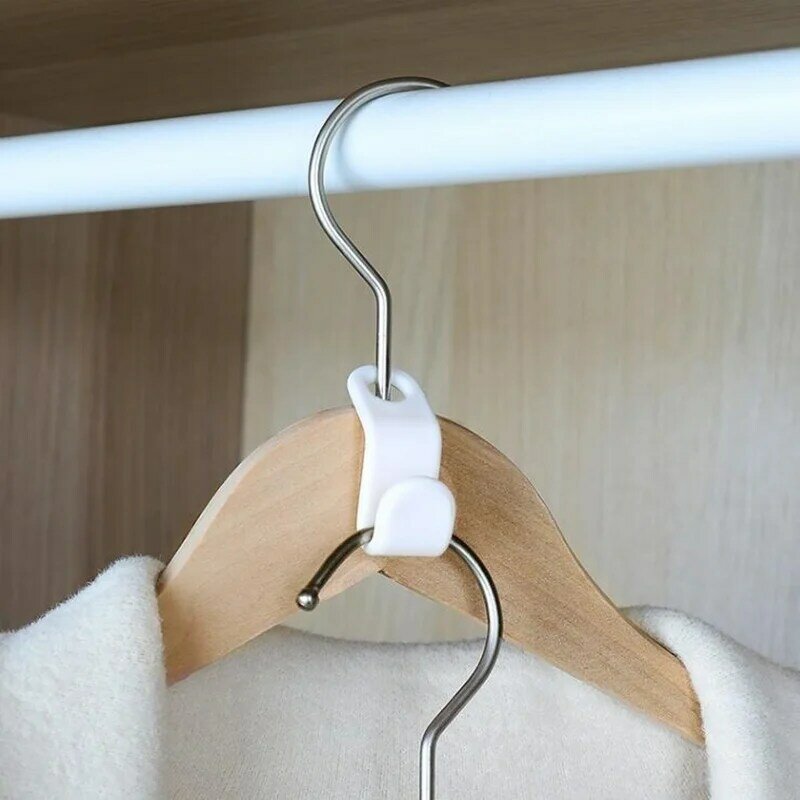 Home Hanger Connection Hook Fashion Hanger Link Buckle Thickened Plastic Superimposable Link Buckle Hook tools