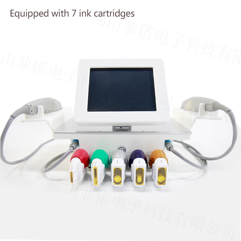 Gratis Verzending Anti Aging Huidverstrakking V Max 7 Cartirdges Apparaat Ultrasound Rimpelbehandeling Face Lift 7D Schoonheid Machine
