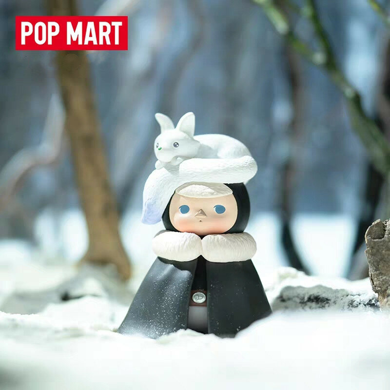 Caja misteriosa Original de POPMART PUCKY Elf, Serie de invierno para bebés, caja ciega, modelo de juguetes, estilo de confirmación, figura de Anime linda, caja de regalo sorpresa