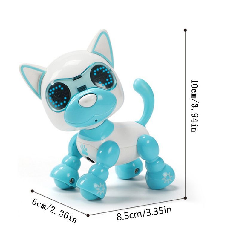 Robot Anjing Robot Anak Anjing Mainan Interaktif Hadiah Ulang Tahun Hadiah Natal Mainan untuk Anak-anak