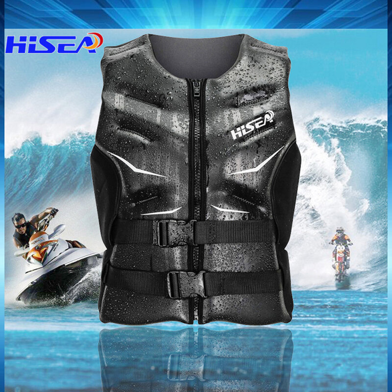 Vestes de sauvetage professionnelles en néoprène pour adultes, pour sports aquatiques, pêche, planche de surf, rafting, natation