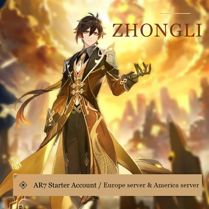 Американский Европа сервер Genshin Impact аккаунт Азия 5 звезд персонажи разбавленная тартаглия Кекин Ци Мона Кле Венти ганью альбедо