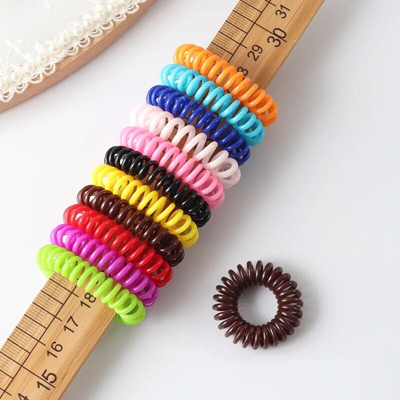 20 sztuk kolor opaski do włosów gumka stroik dziewczyny akcesoria do włosów opaska linia telefoniczna gumka do włosów kobieta koreański nakrycia głowy