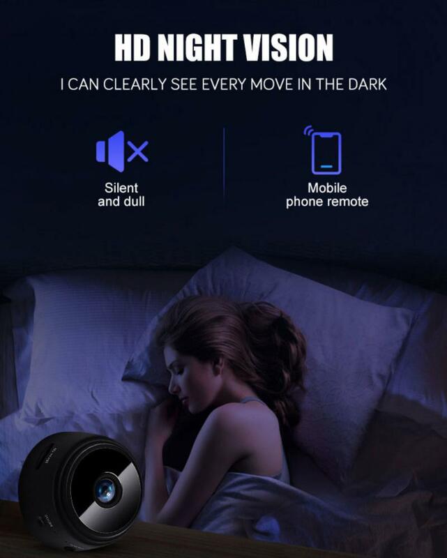 A9 Mini kamera 1080P kamera IP wersja nocna mikro głos bezprzewodowy rejestrator Mini kamery wideo nadzór kamera Wifi Hot