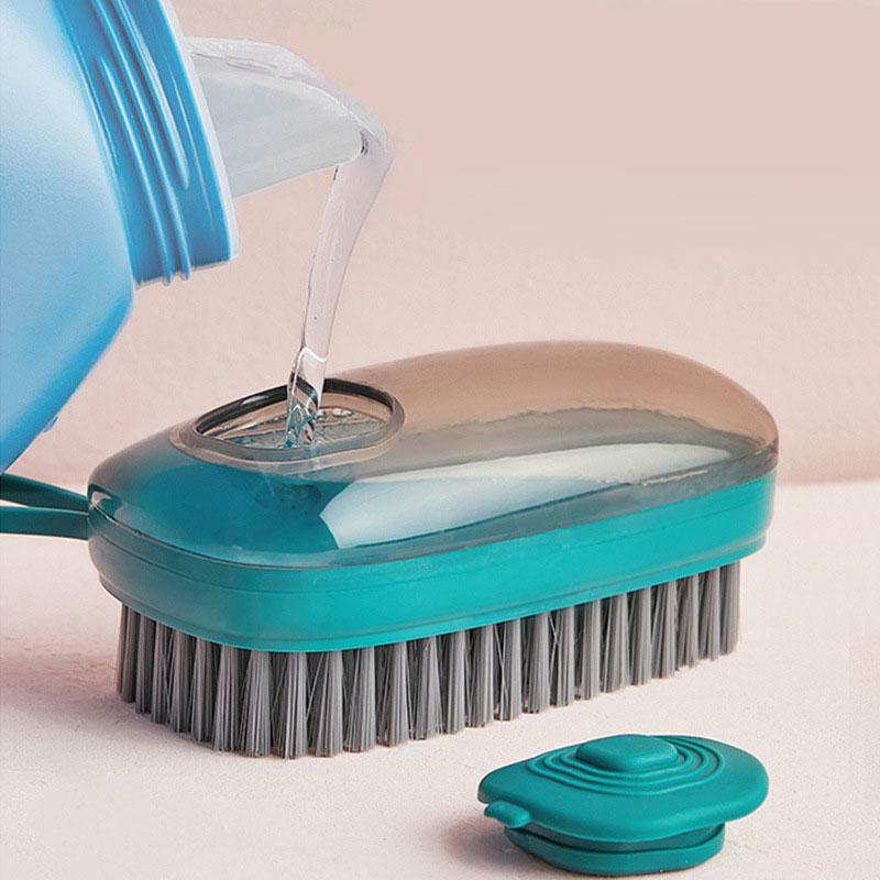 Multifuncional escova de limpeza portátil roupas de plástico sapatos escova de lavanderia hidráulica mãos escova de limpeza cozinha banheiro