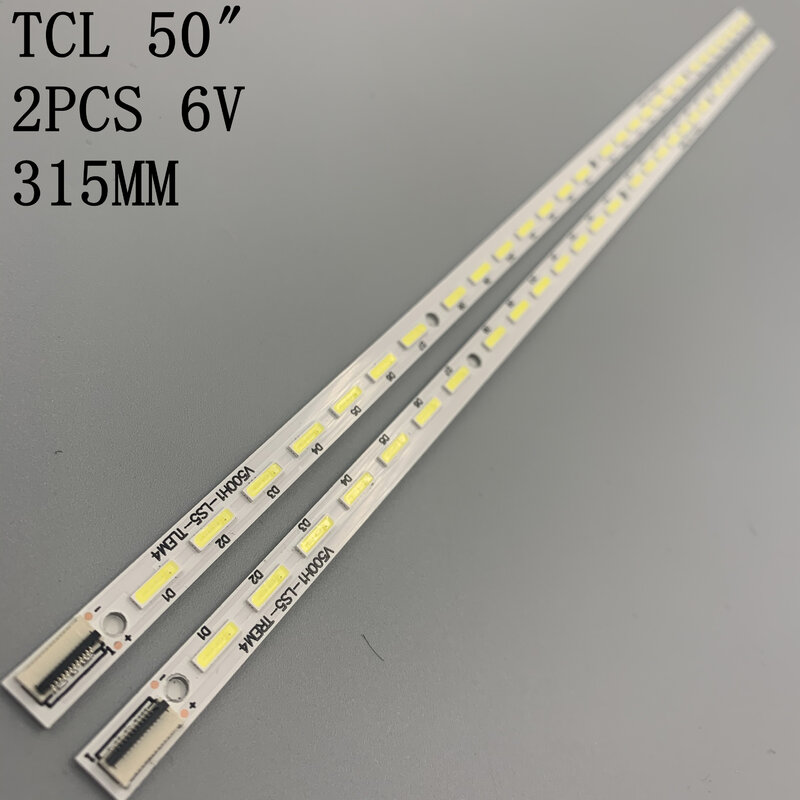 New 2 PCS LED strip for LE50D8800 V500HJ1-LE1 V500H1-LS5-TLEM6 V500H1-LS5-TREM6 V500H1-LS5-TLEM4 V500H1-LS5-TREM4 E117098