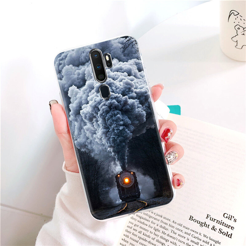 Telefoon Back Cover Voor Realme X2 Pro 5 6 Pro 3 C3 C11 Tpu Zachte Siliconen Case Voor Oppo A9 2020 A8 A5 2020 A52 A72 A91 F9 A92 Z A1K