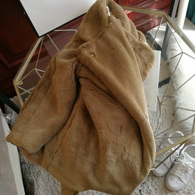 Tao Ting Li Na cappotto in pelliccia sintetica da donna di fascia alta di alta moda S92