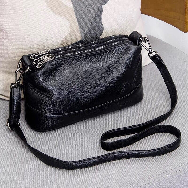 High Quality Genuine Leather Shoulder Bags for Women's 2021 Luxury Handbags Fashion Crossbody Bags Female Totes Bag Sac A Main