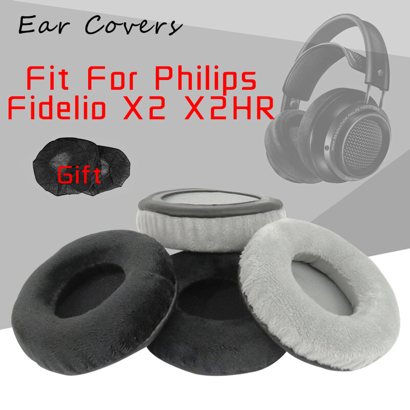 Ear Covers Ear Pads For Philips Fidelio X2HR X2 Headphone Replacement Earpads