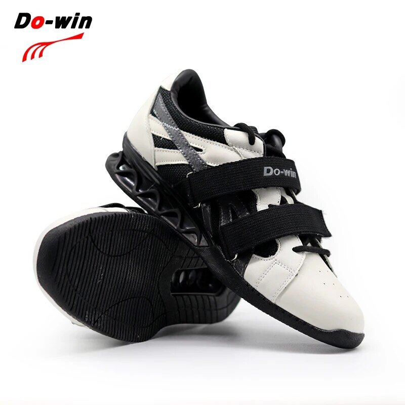 Do Win Professional Weightlifting Shoe Gym Squat Shoes Anti Slip Resistant Weight lifting Shoes Genuine Leather Genuine Leather