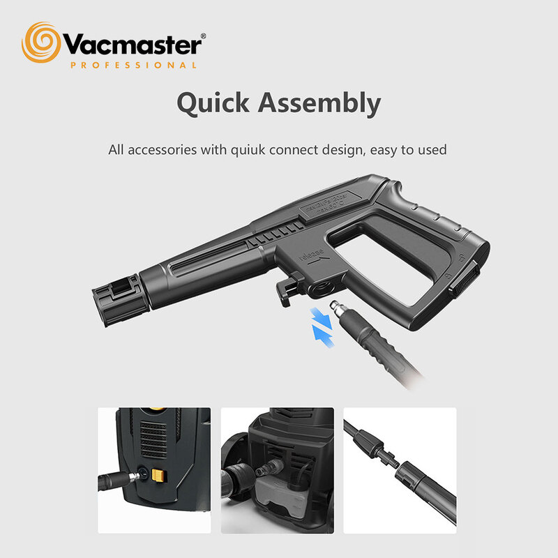 Vacmaster High Pressure Washer, Car Washer, Auto Cleaning  Appliance, Garden Cleaning Tools, Garage Tools