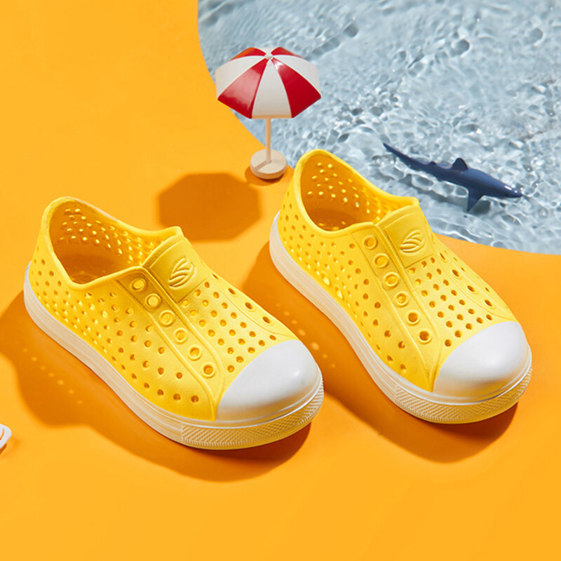 Chaussures d'été confortables pour enfants, respirantes et à séchage rapide, sandales originales pour garçons et filles, nouvelle collection 2021