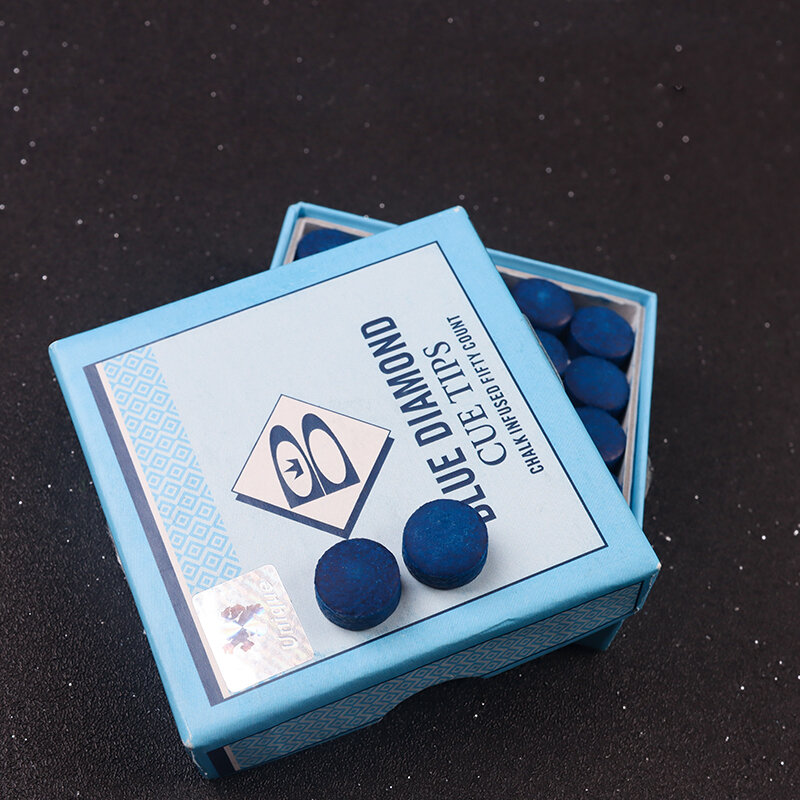 BRUNSWICK Blue Diamond เคล็ดลับคิว10มม./11Mm Snooker Cue เคล็ดลับ Cue Pool บิลเลียดอุปกรณ์เสริม