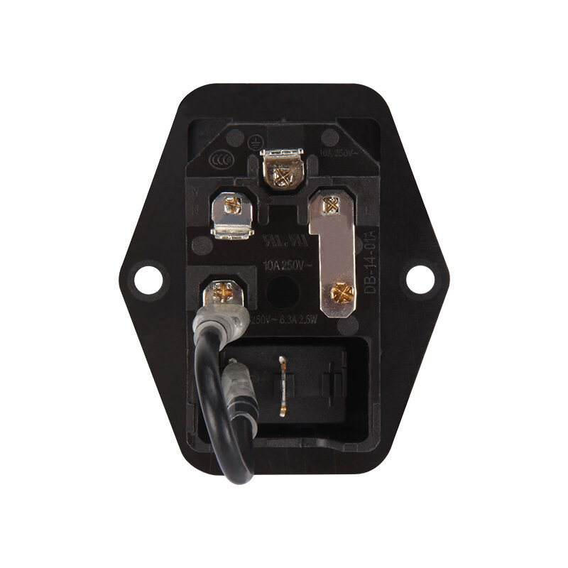 Interruptor de fuente de alimentación de 2 pies y 3 pies para Makerbot, interruptor de encendido con enchufe y botón de interruptor basculante de fusible